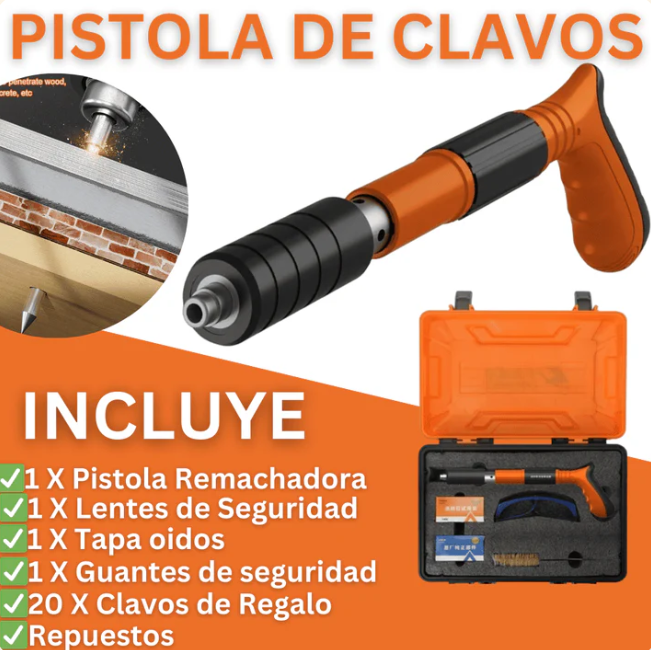 CYBER SALE! REMACHADORA DE CLAVOS EASYGUN®