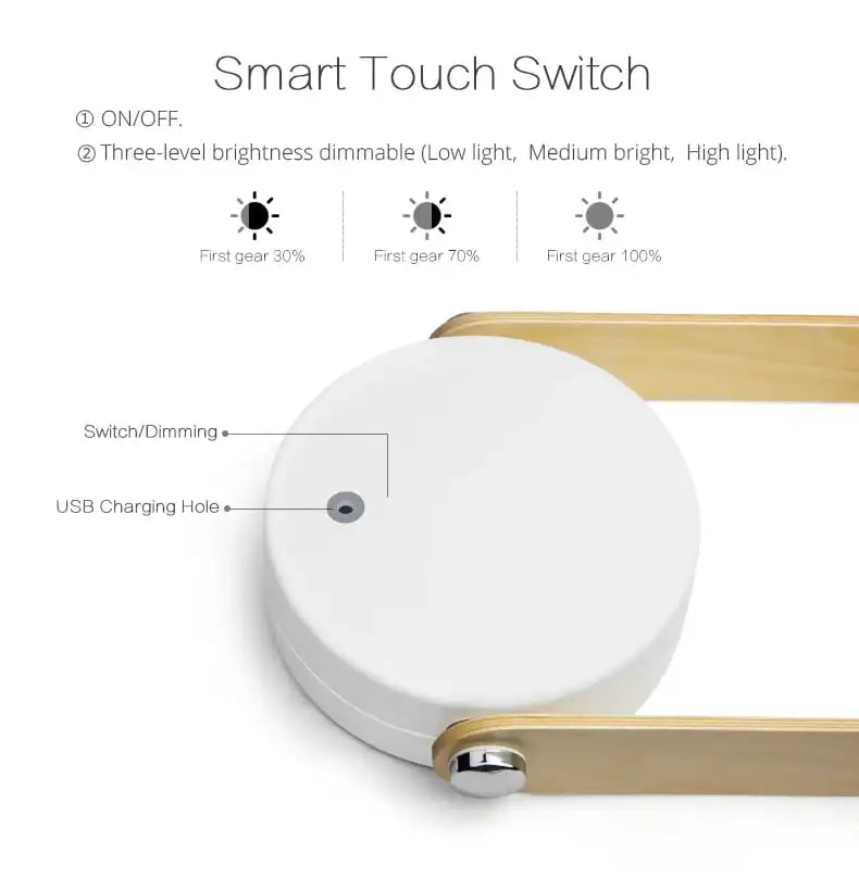 Lampara LED Recargable Plegable